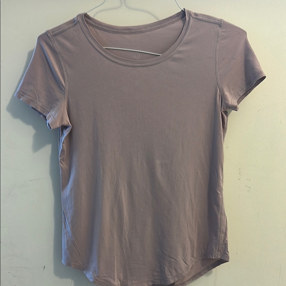 Lululemon Women's Mauve Short Sleeve Top